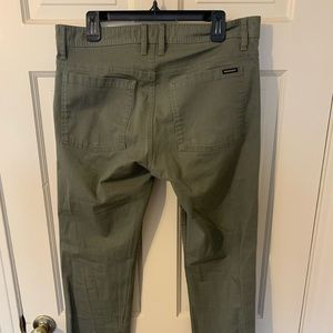 Mens green chinos